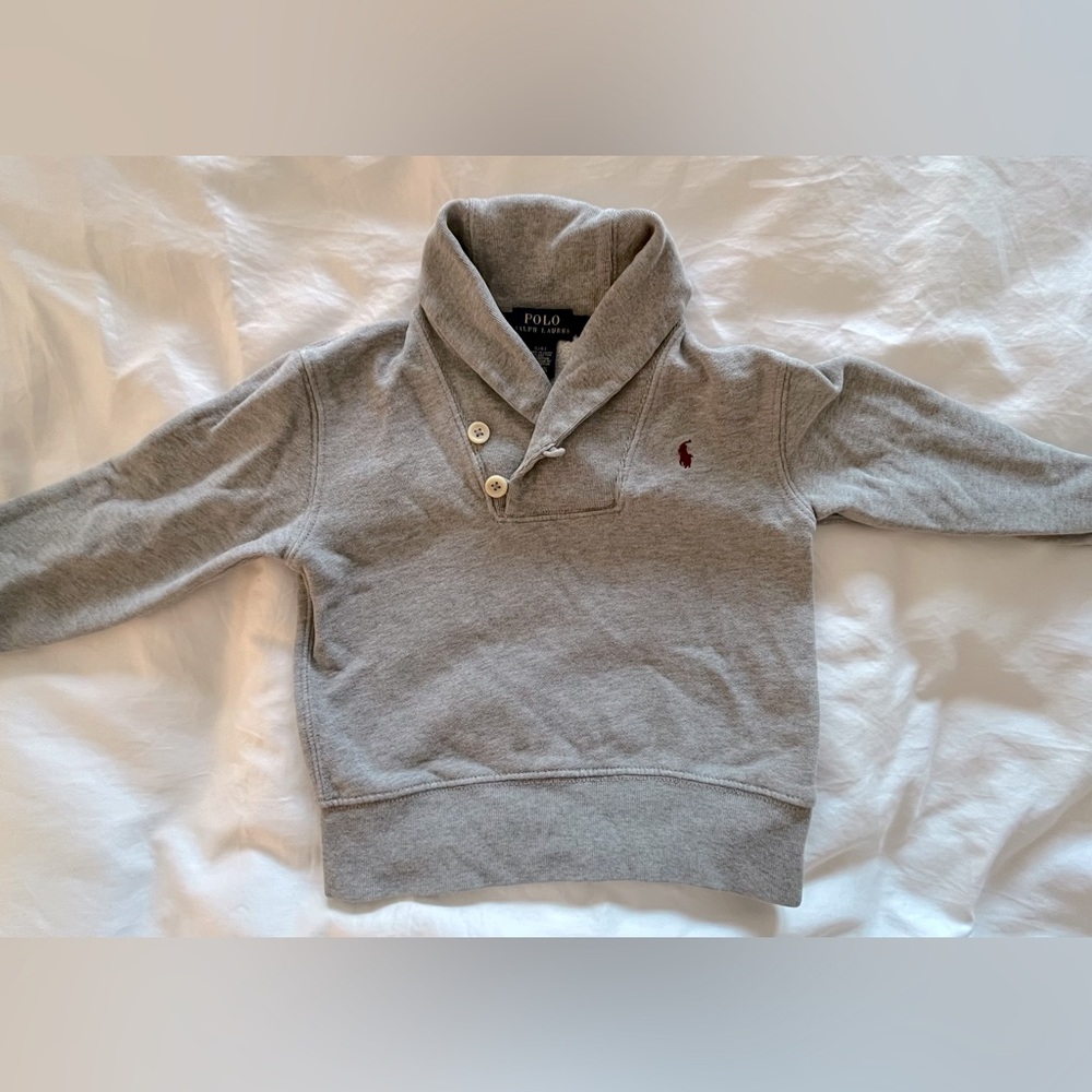 Polo Ralph Lauren gray sweatshirt size 4